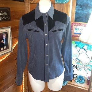 Rough Rider button down western shirt like new